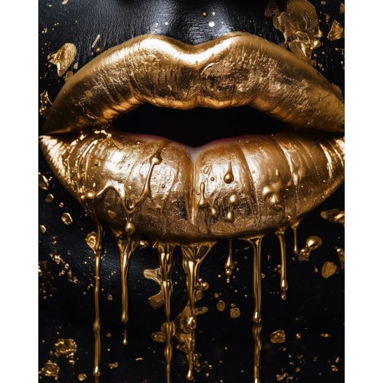 Luscious lips - Πίνακας σε καμβά Luscious lips - Πίνακας σε καμβά