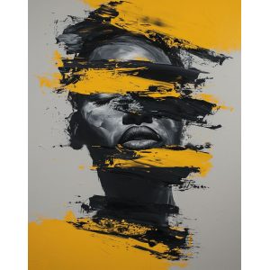 Minimalist face 3 -  Πίνακας σε καμβά