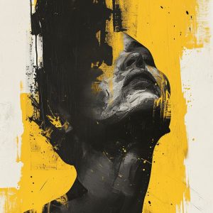 Minimalist face 4 - Πίνακας σε καμβά Minimalist face 4 - Πίνακας σε καμβά