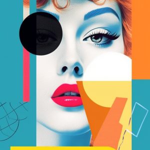 Pop style - Πίνακας σε καμβά Pop style - Πίνακας σε καμβά