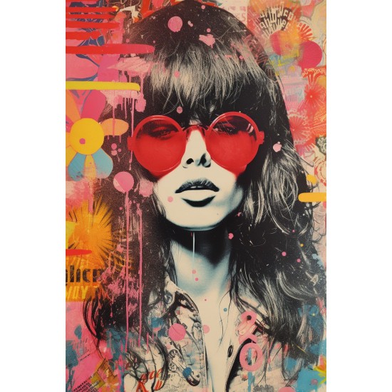 Psychedelia -  Πίνακας σε καμβά