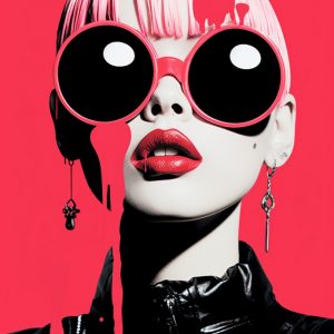 Punk minimalism - Πίνακας σε καμβά Punk minimalism - Πίνακας σε καμβά