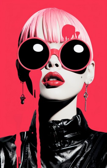 Punk minimalism - Πίνακας σε καμβά