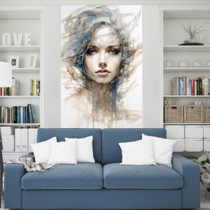 Symmetrical woman - Πίνακας σε καμβά Symmetrical woman - Πίνακας σε καμβά