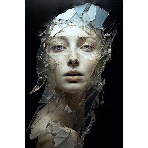 The mirror - Πίνακας σε καμβά