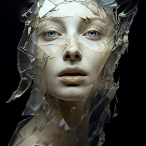 The mirror - Πίνακας σε καμβά The mirror - Πίνακας σε καμβά
