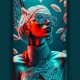 Underwater fashion 2 - Πίνακας σε καμβά Κάδρα / Καμβάδες