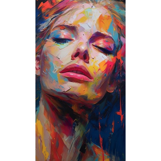 Waking up - Πίνακας σε καμβά