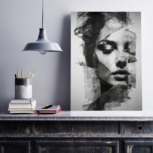 Woman's consciousness - Πίνακας σε καμβά Woman's consciousness - Πίνακας σε καμβά
