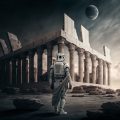 Parthenon 3024 - Πίνακας σε καμβά