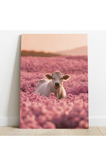 Beautiful cow - Πίνακας σε καμβά