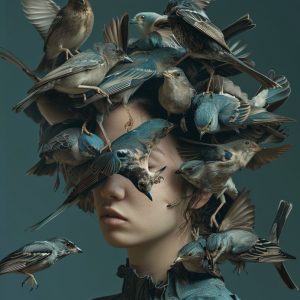 Birdface - Πίνακας σε καμβά