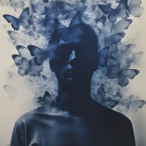 Blue monday - Πίνακας σε καμβά