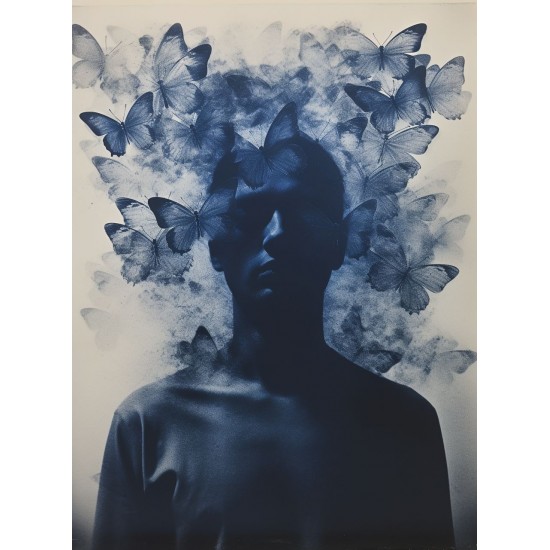 Blue monday - Πίνακας σε καμβά