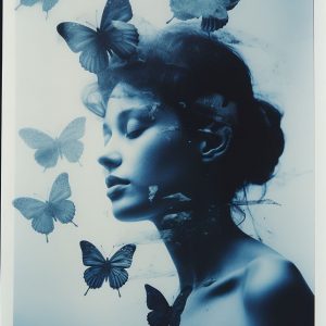 Blue symphony 4 - Πίνακας σε καμβά