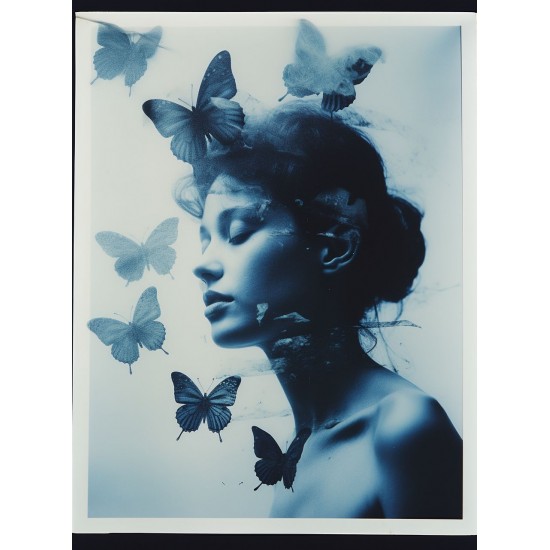 Blue symphony 4 - Πίνακας σε καμβά