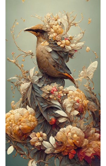 Bohemian Bird - Πίνακας σε καμβά