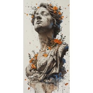 Broken marble - Πίνακας σε καμβά