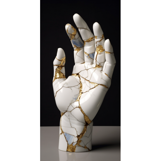 Βroken hand - Πίνακας σε καμβά