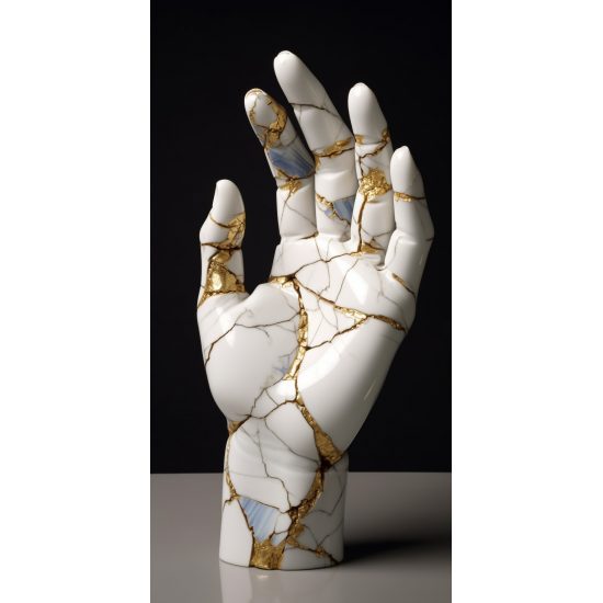 Βroken hand - Πίνακας σε καμβά