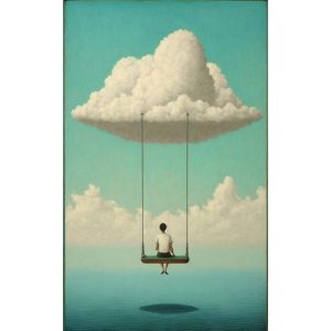Cloud - Πίνακας σε καμβά