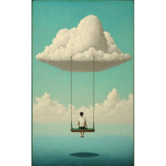 Cloud - Πίνακας σε καμβά