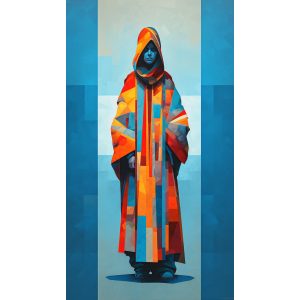 Colorful costume - Πίνακας σε καμβά