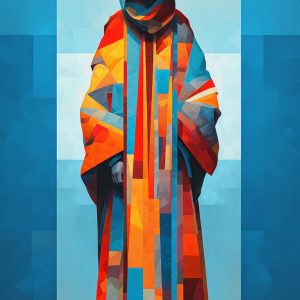 Colorful costume - Πίνακας σε καμβά