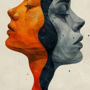 Complete each other - Πίνακας σε καμβά