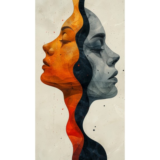 Complete each other - Πίνακας σε καμβά