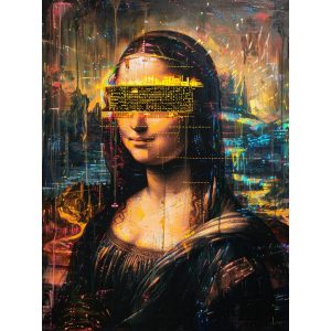 Cyborg lisa - Πίνακας σε καμβά