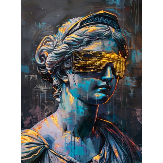 Cyborg venus - Πίνακας σε καμβά