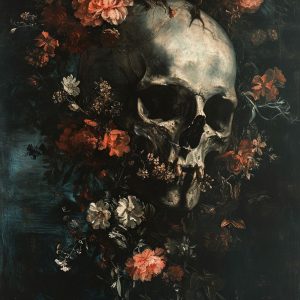 Death in canvas - Πίνακας σε καμβά