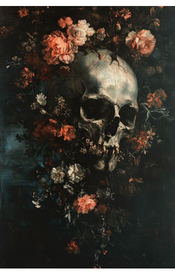 Death in canvas - Πίνακας σε καμβά