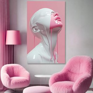 Dripping head - Πίνακας σε καμβά