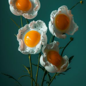 Egg flowers - Πίνακας σε καμβά Egg flowers - Πίνακας σε καμβά