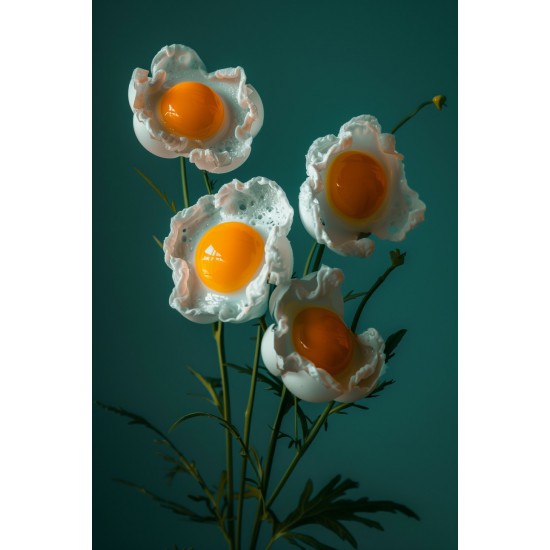 Egg flowers - Πίνακας σε καμβά - Πίνακας σε καμβά Κάδρα / Καμβάδες