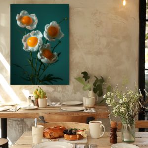 Egg flowers - Πίνακας σε καμβά Egg flowers - Πίνακας σε καμβά