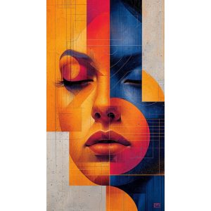 Geometrical shapes - Πίνακας σε καμβά