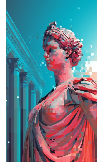 Goddess Athena - Πίνακας σε καμβά