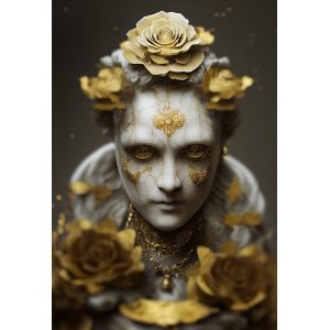 Gold queen - Πίνακας σε καμβά