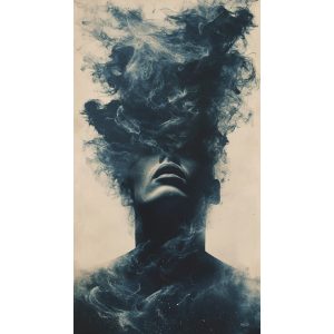 Hide from the world - Πίνακας σε καμβά