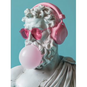 Hipster Plato - Πίνακας σε καμβά