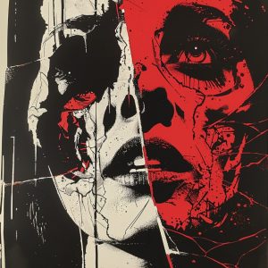 Horror face - Πίνακας σε καμβά
