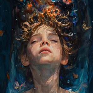 In the water - Πίνακας σε καμβά In the water - Πίνακας σε καμβά