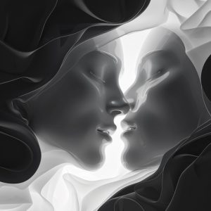 Kissing - Πίνακας σε καμβά