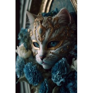 Venetian cat - Πίνακας σε καμβά