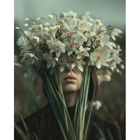 Leucojum - Πίνακας σε καμβά