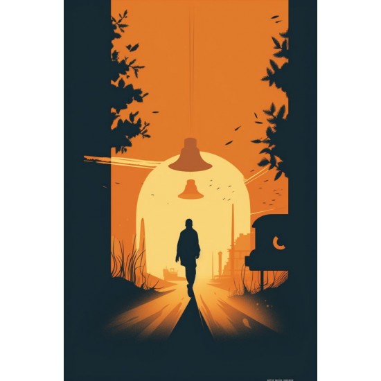 Lonely road - Πίνακας σε καμβά