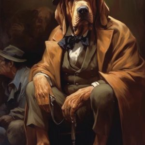 Mafia dog - Πίνακας σε καμβά